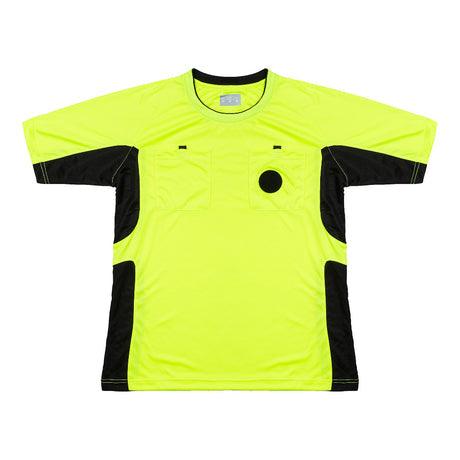 Arbitre-Équipement - Uniforme d'arbitre de soccer - Jaune / Noir de Arbitre-Équipement