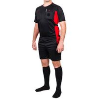 Arbitre-Équipement - Uniforme d'arbitre de soccer - Noir de Arbitre-Équipement