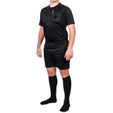 Arbitre-Équipement - Uniforme d'arbitre de soccer - Noir de Arbitre-Équipement