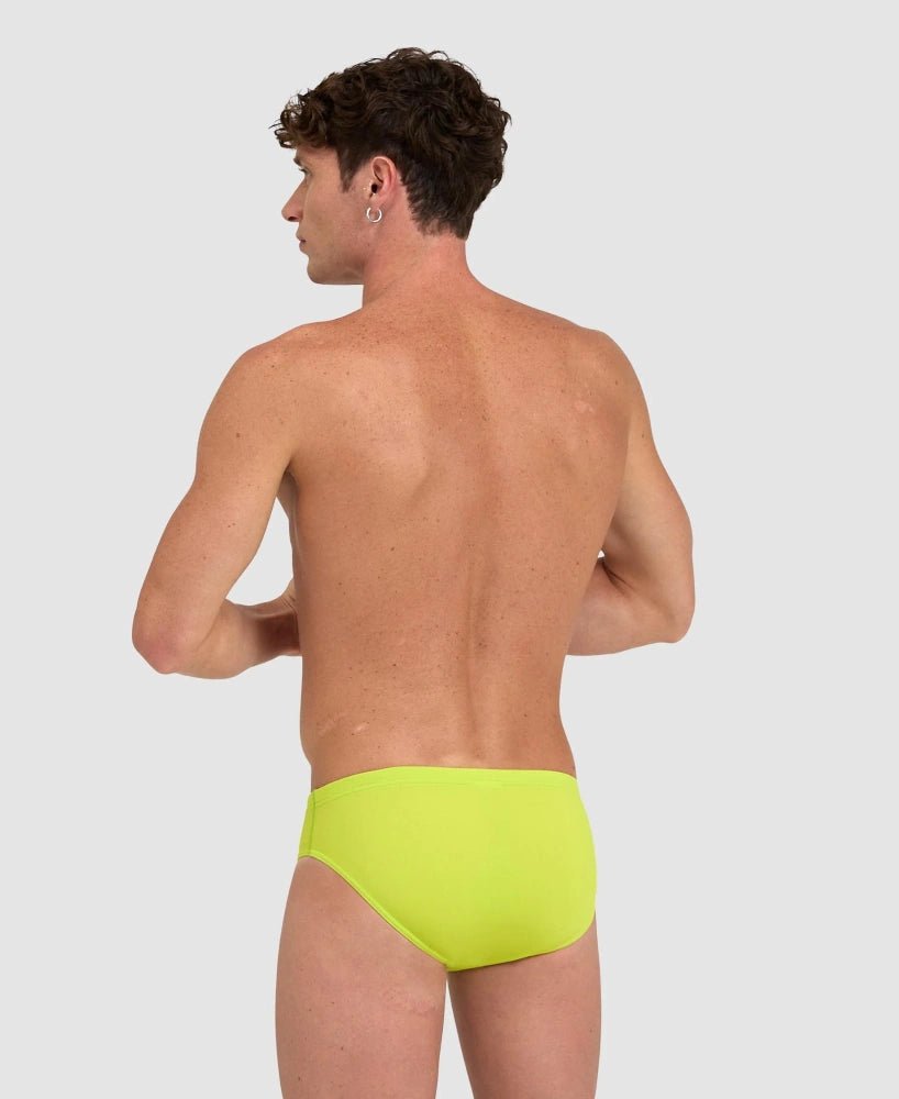 Arena Brief - Maillot de bain pour hommes - SoftGreen / NeonBlue de Arena