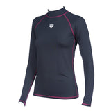 ARENA – Chandail aquatique Rashguard pour dames – Ash Grey de Arena