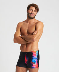 Arena COSMIC Short - Square - Maillot pour hommes - Noir/Multi de Arena