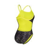 Arena FIREWORKS - Challenge Back - Maillot de bain d'entrainement pour femmes - Soft Green / Black Multi de Arena