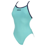 Arena Light Tech High - Maillot d'entraînement pour femmes - Menthe/Marine de Arena