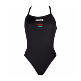 Arena Light Tech High - Maillot d'entraînement pour femmes - Noir - Triathlon Rive-Sud de Triathlon Rive-Sud