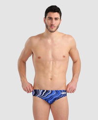 Arena - MARBLED Brief - Maillot pour hommes - Bleu multi de Arena