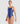 Arena MARBLED - LightDrop Back - Maillot de bain d'entrainement pour femmes - Bleu-Multi de Arena