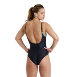 Arena Placement B - U-Back - Maillot pour femmes - Noir-Martinica-Multi de Arena