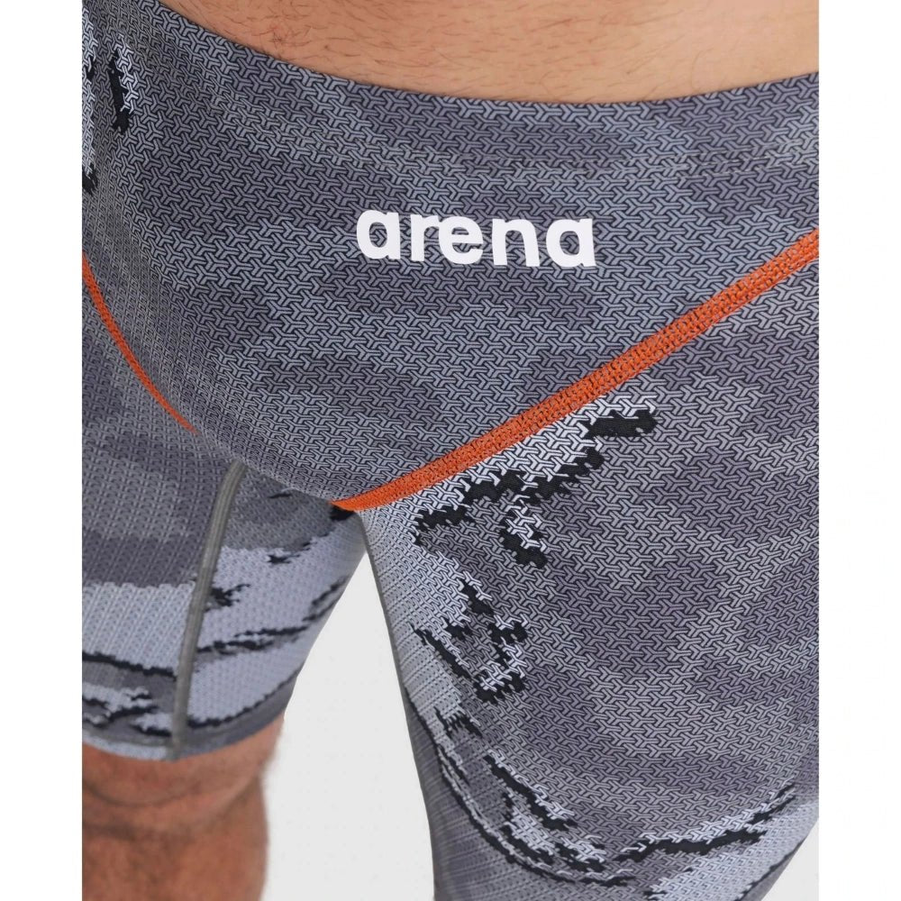 Arena PowerSkin ST 2.0 Jammer - Maillot Performance pour homme – Édition limitée – Grey Map de Arena