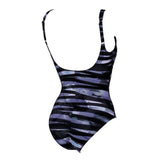 Arena Shirley - Maillot pour femmes, Dos en U - Noir de Arena