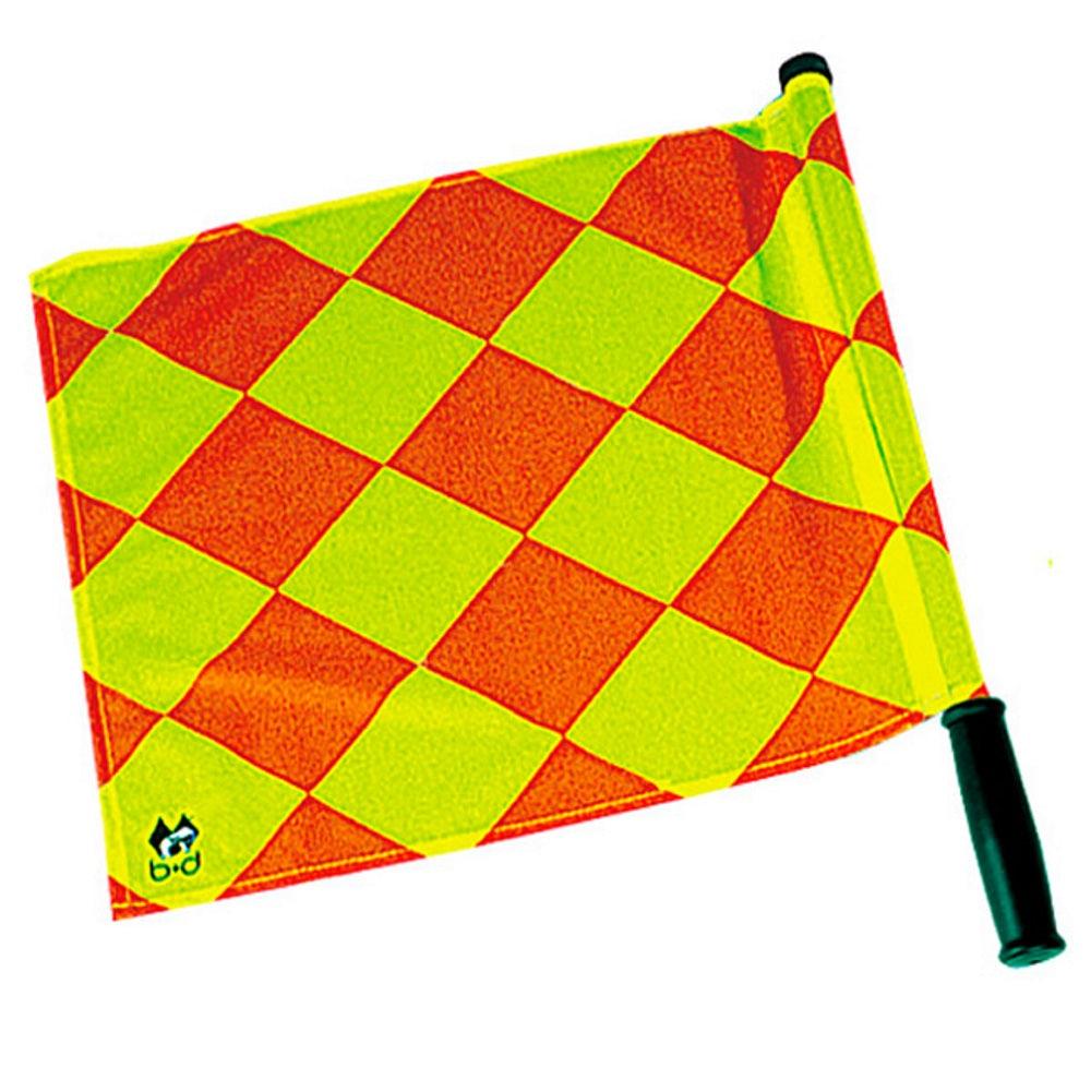 b+d Quadro I - Drapeau pour arbitre assistant de soccer de b+d