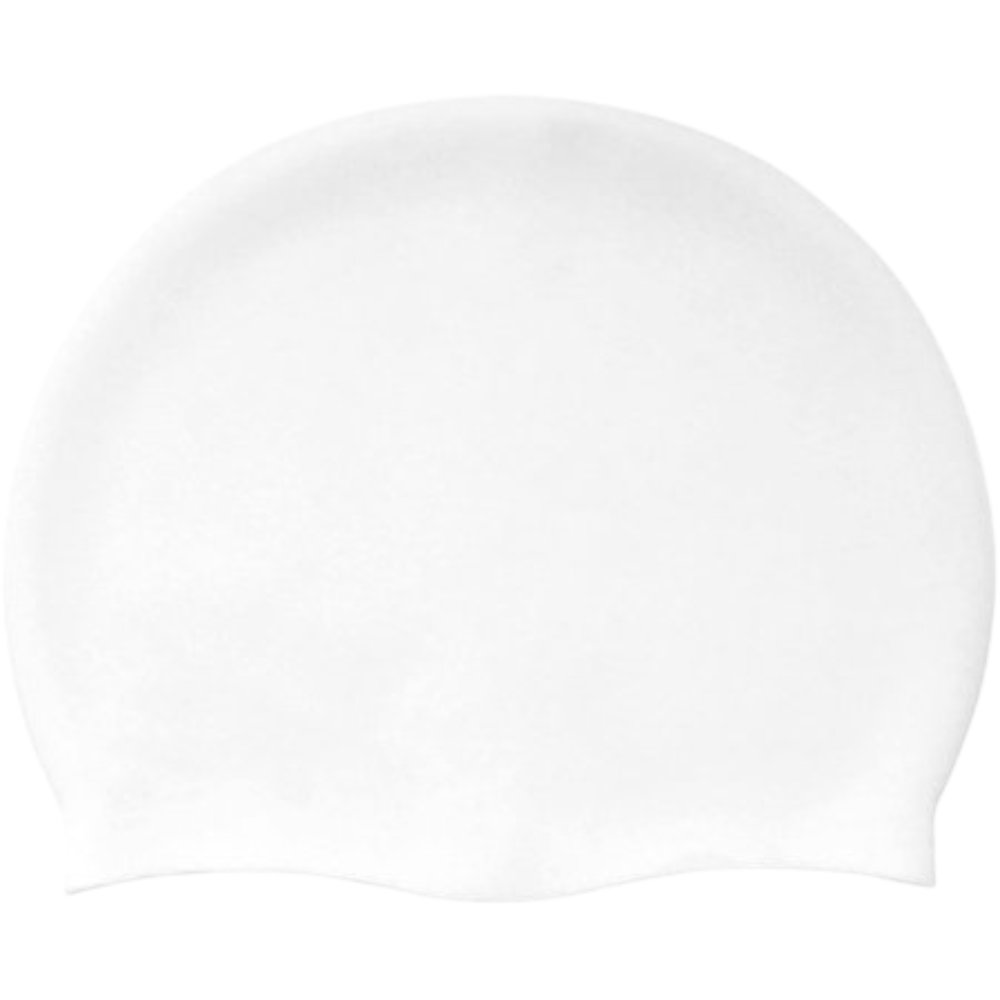 Casque de bain en silicone - Blanc de Nation Sport