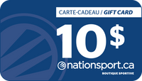 Certificat cadeau de 10$ - Nation Sport de Nation Sport