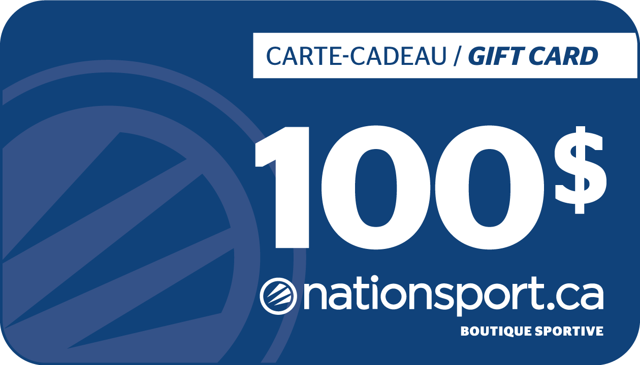 Certificat cadeau de 100$ - Nation Sport de Nation Sport