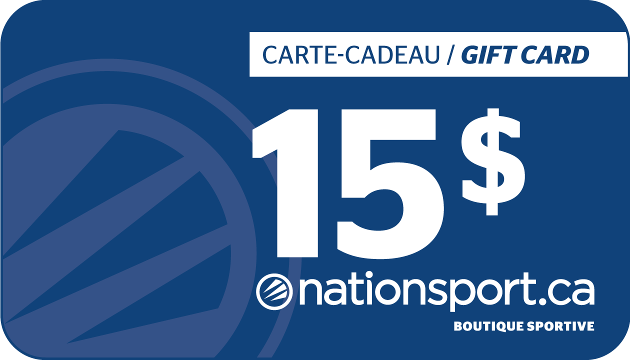 Certificat cadeau de 15$ - Nation Sport de Nation Sport