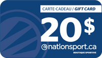 Certificat cadeau de 20$ - Nation Sport de Nation Sport