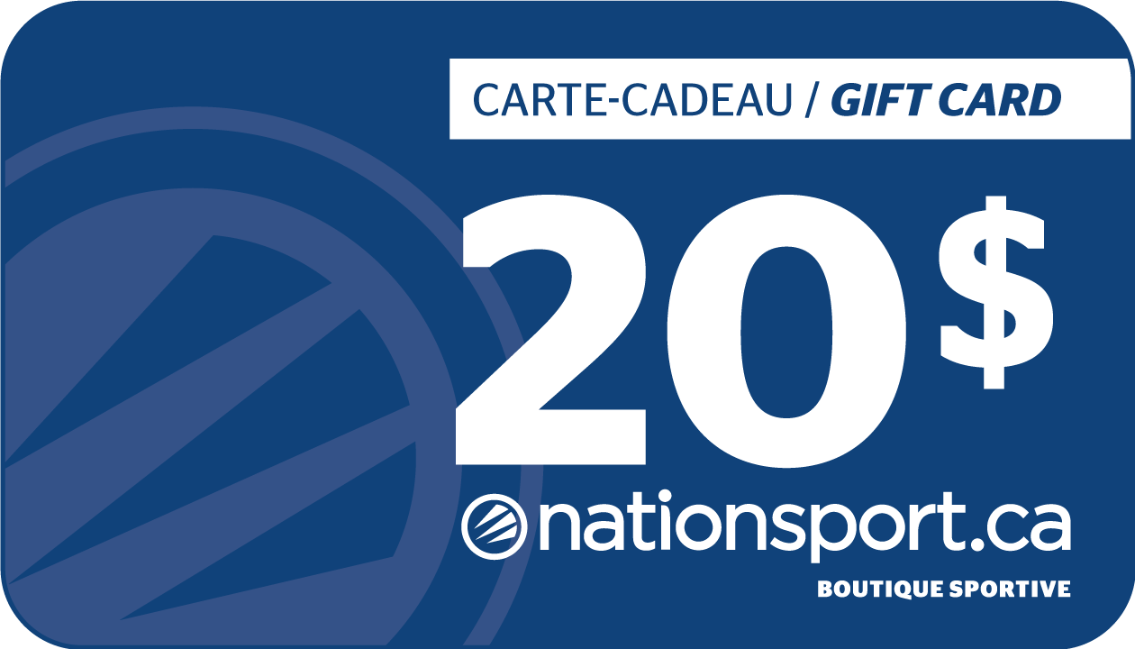 Certificat cadeau de 20$ - Nation Sport de Nation Sport