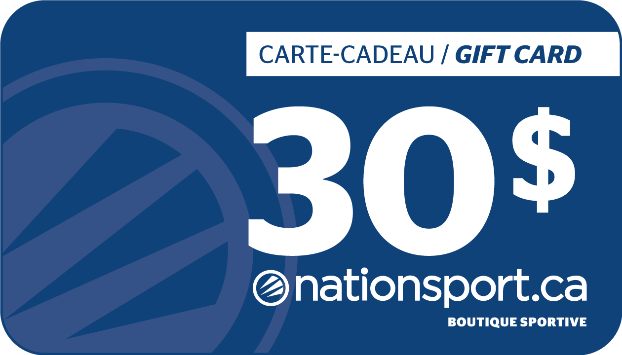 Certificat cadeau de 30$ - Nation Sport de Nation Sport