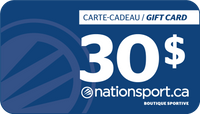 Certificat cadeau de 30$ - Nation Sport de Nation Sport