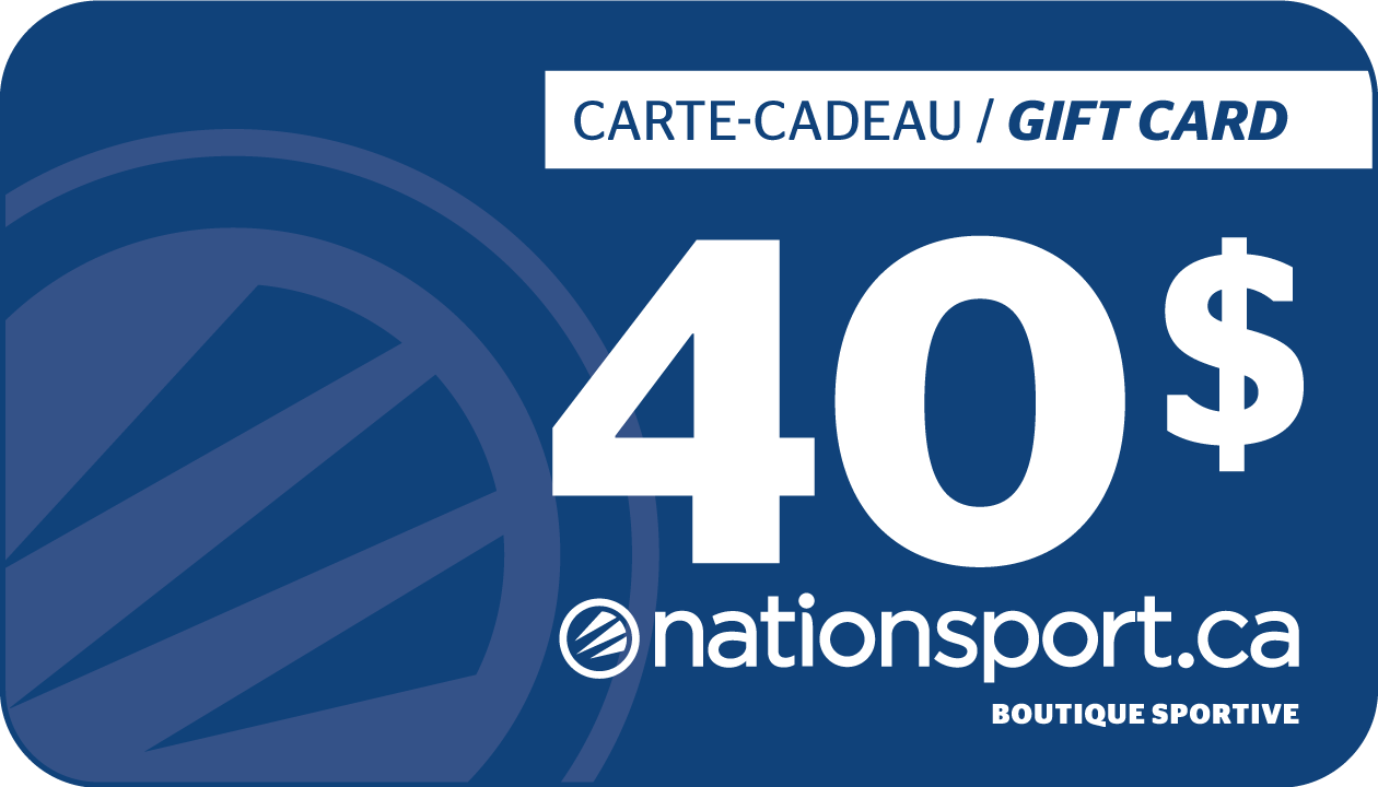 Certificat cadeau de 40$ - Nation Sport de Nation Sport