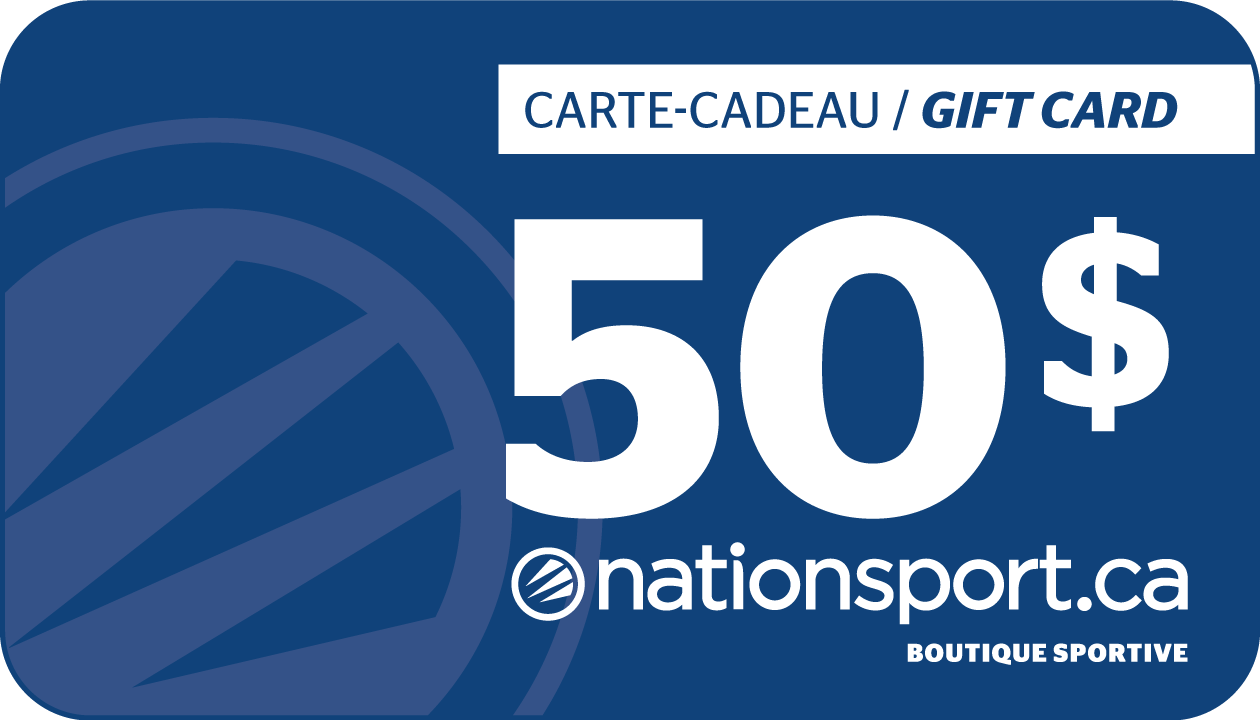 Certificat cadeau de 50$ - Nation Sport de Nation Sport