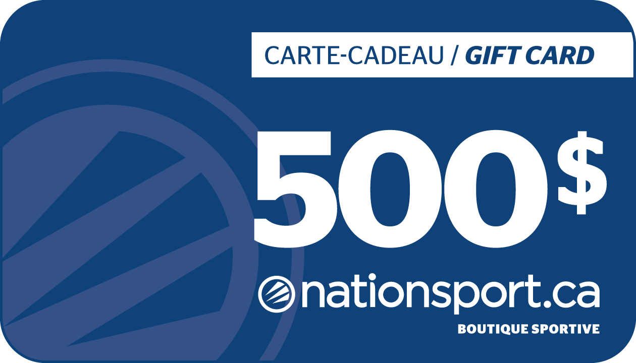 Certificat cadeau de 500$ - Nation Sport de Nation Sport