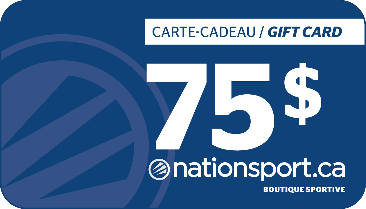 Certificat cadeau de 75$ - Nation Sport de Nation Sport