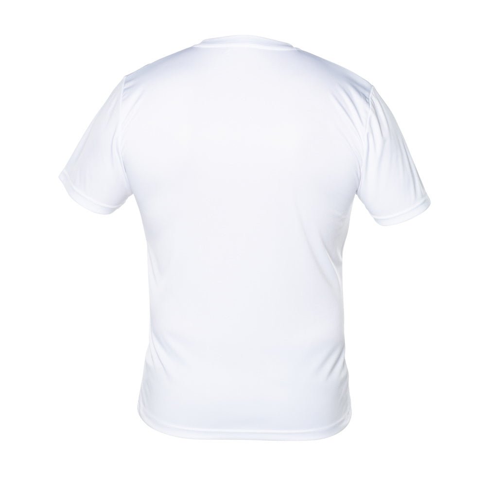T-Shirt À Manches Courtes Pour Hommes, Coupe Régulière, Col Polo, Blanc