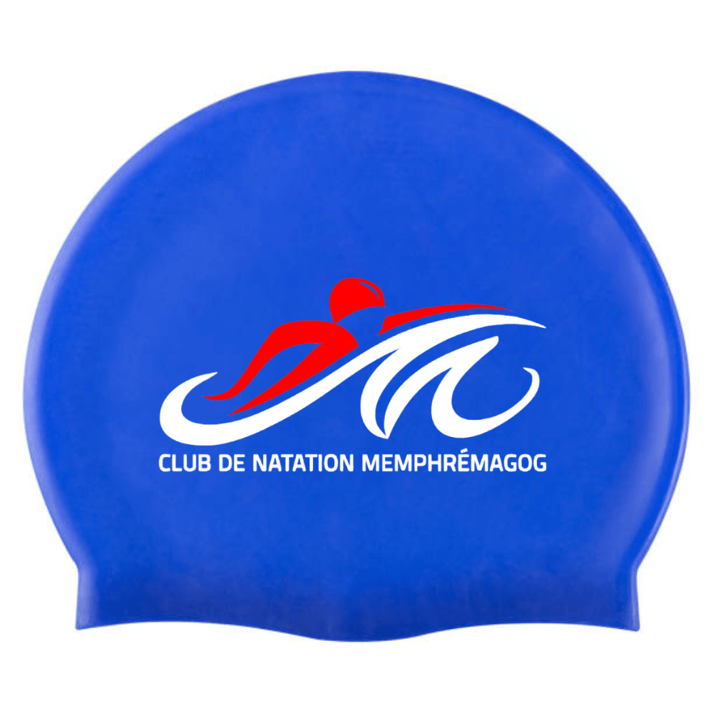 CN Memphrémagog - Casque de bain en silicone de Natation Magog