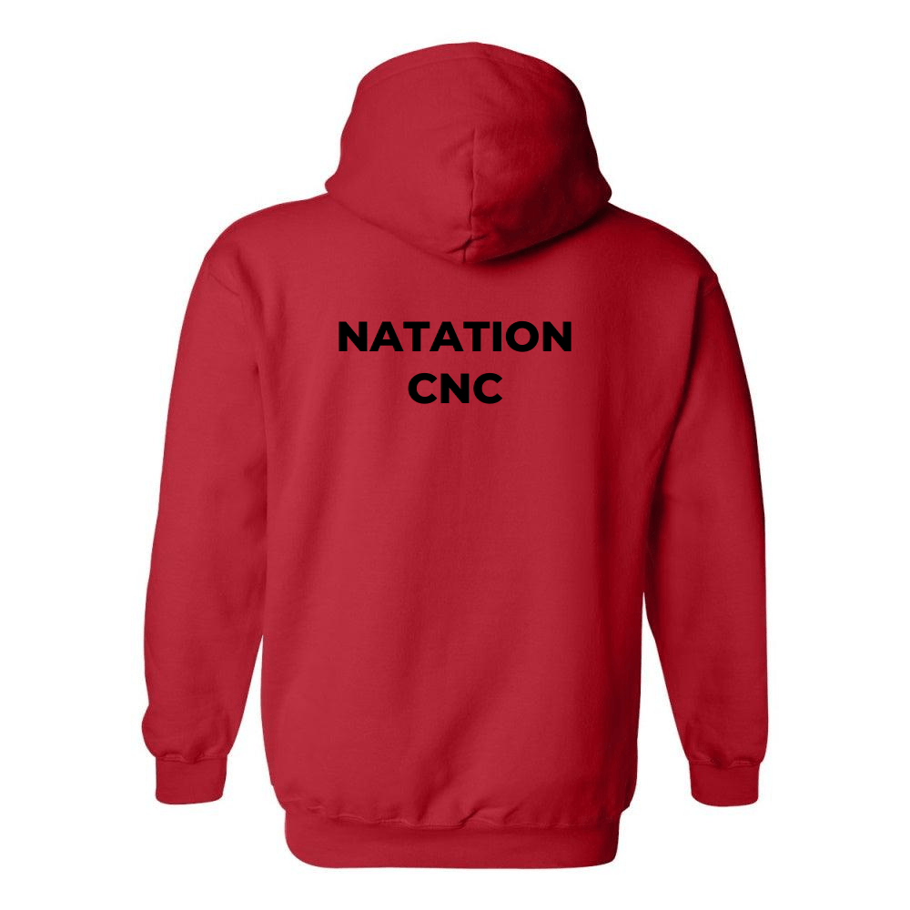 CNC - Chandail à capuchon officiel - Adulte - Rouge de CNC