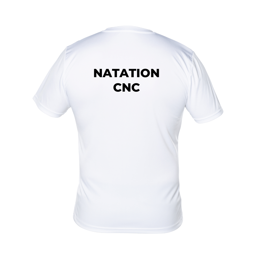 CNC - Chandail juvénile à manches courtes officiel - Blanc de CNC