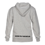 CNHR - Arena - Chandail ADULTE à capuchon - Type Hoodie - Gris de CNHR
