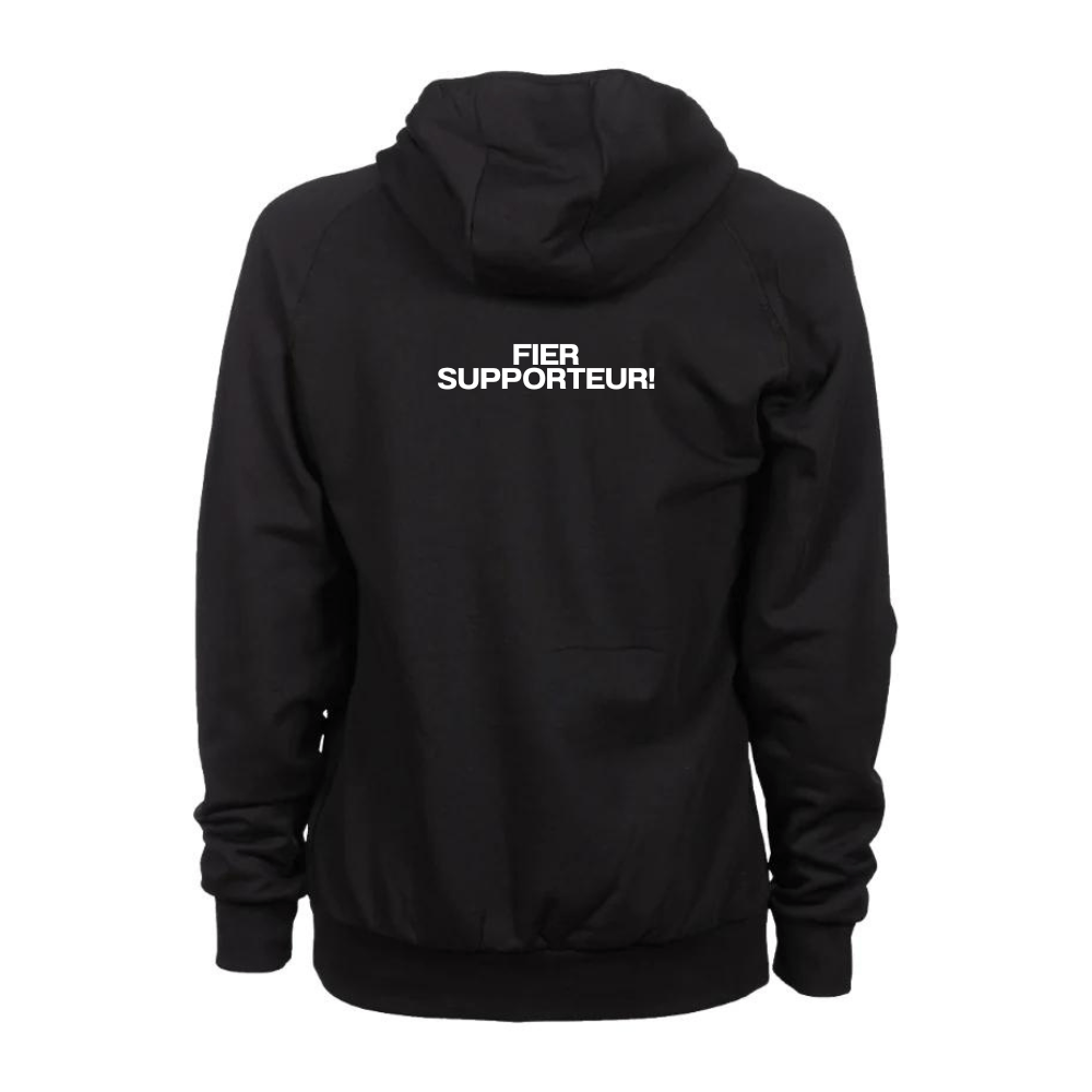 CNHR - Arena - Chandail ADULTE à capuchon - Type Hoodie - Noir - Supporteur de CNHR