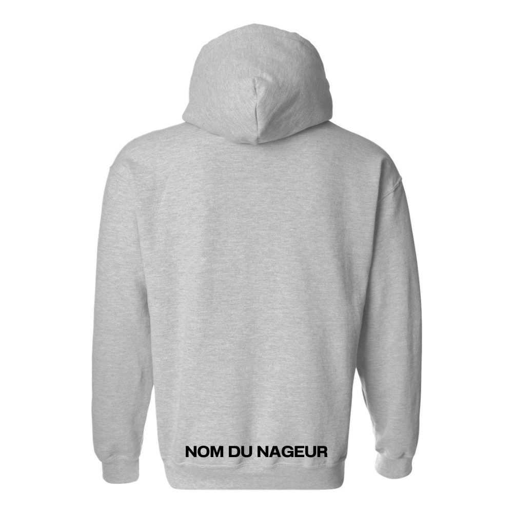 CNHR - Chandail molleton à capuchon (Kangourou/Hoodie) - Gris - Adulte de CNHR