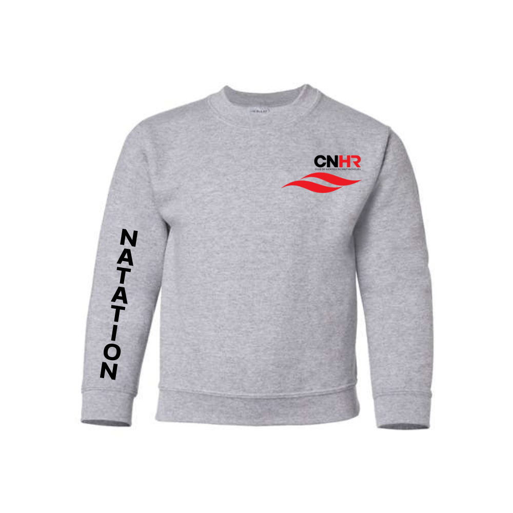 CNHR - Chandail molleton (coton ouaté) - Gris - Juvénile de CNHR