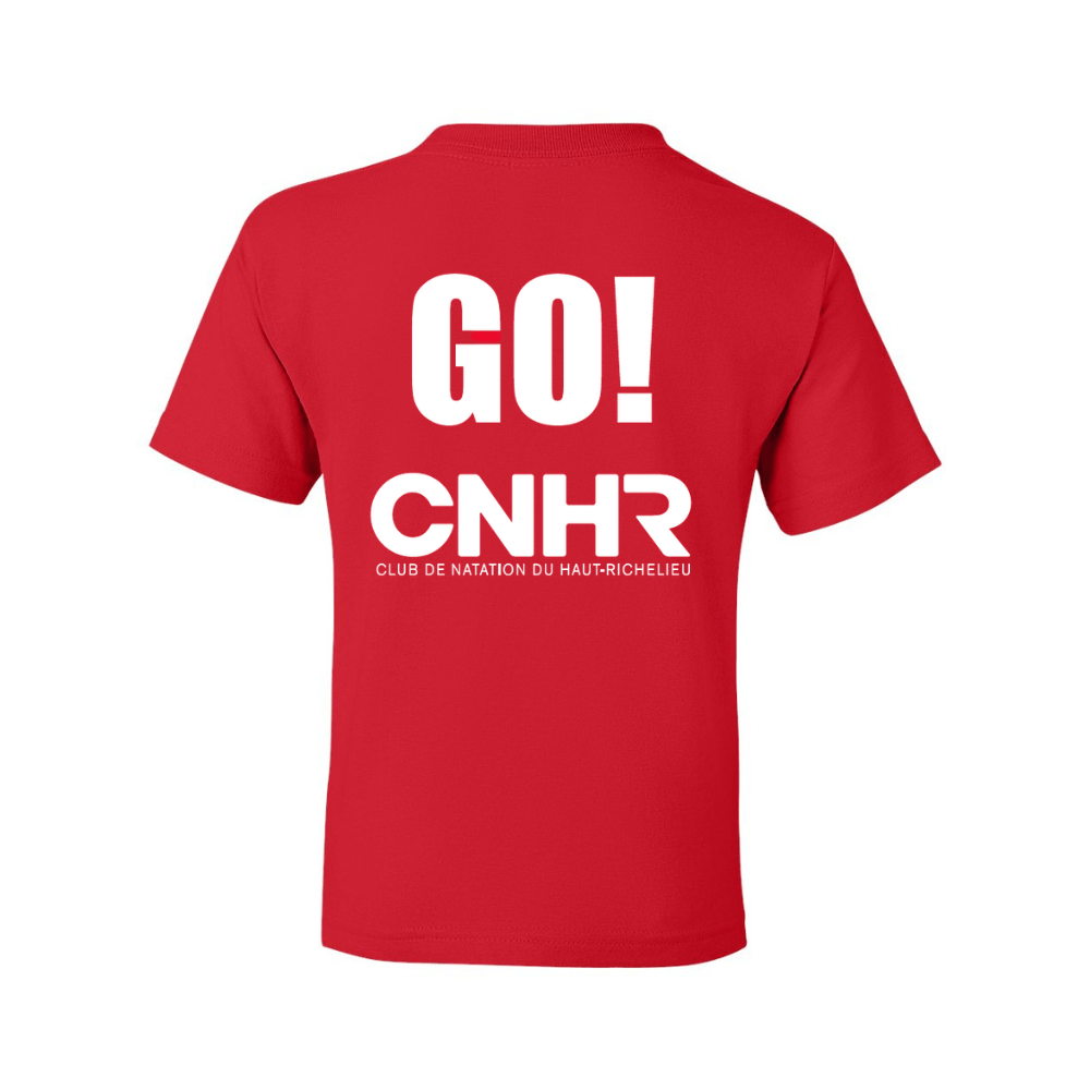 CNHR - Chandail T-Shirt à manches courtes du supporteur - Rouge - Adulte de CNHR