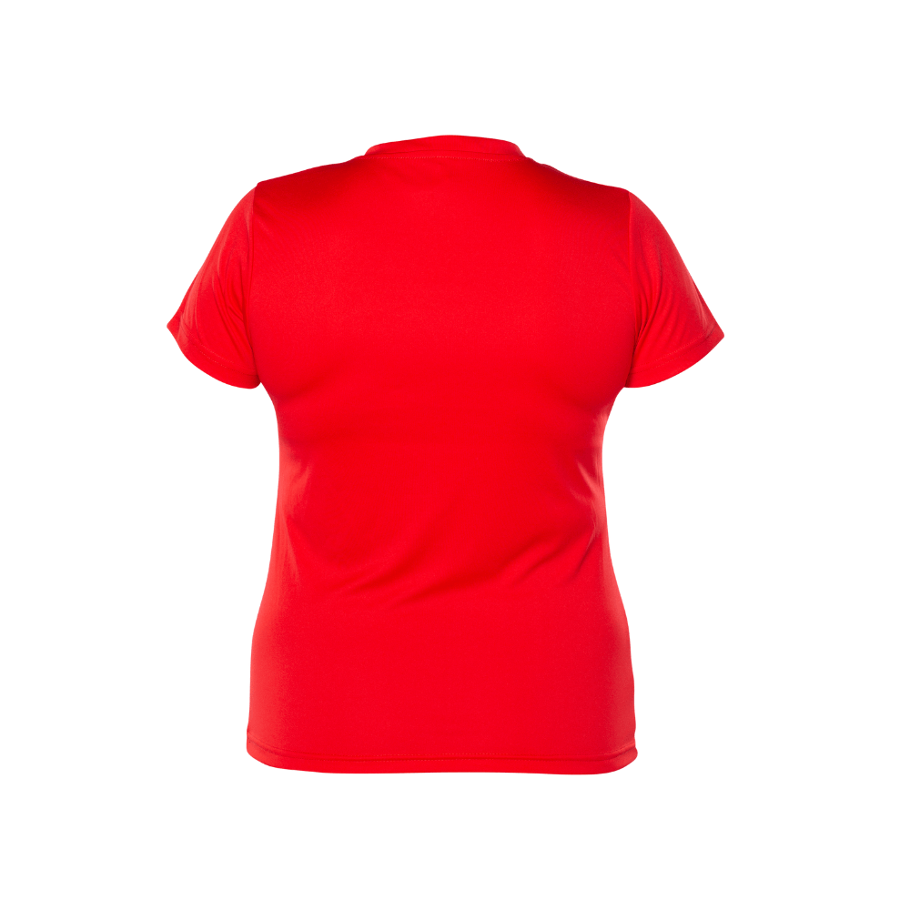 CNHR - Chandail technique à manches courtes - Féminin - Rouge de CNHR