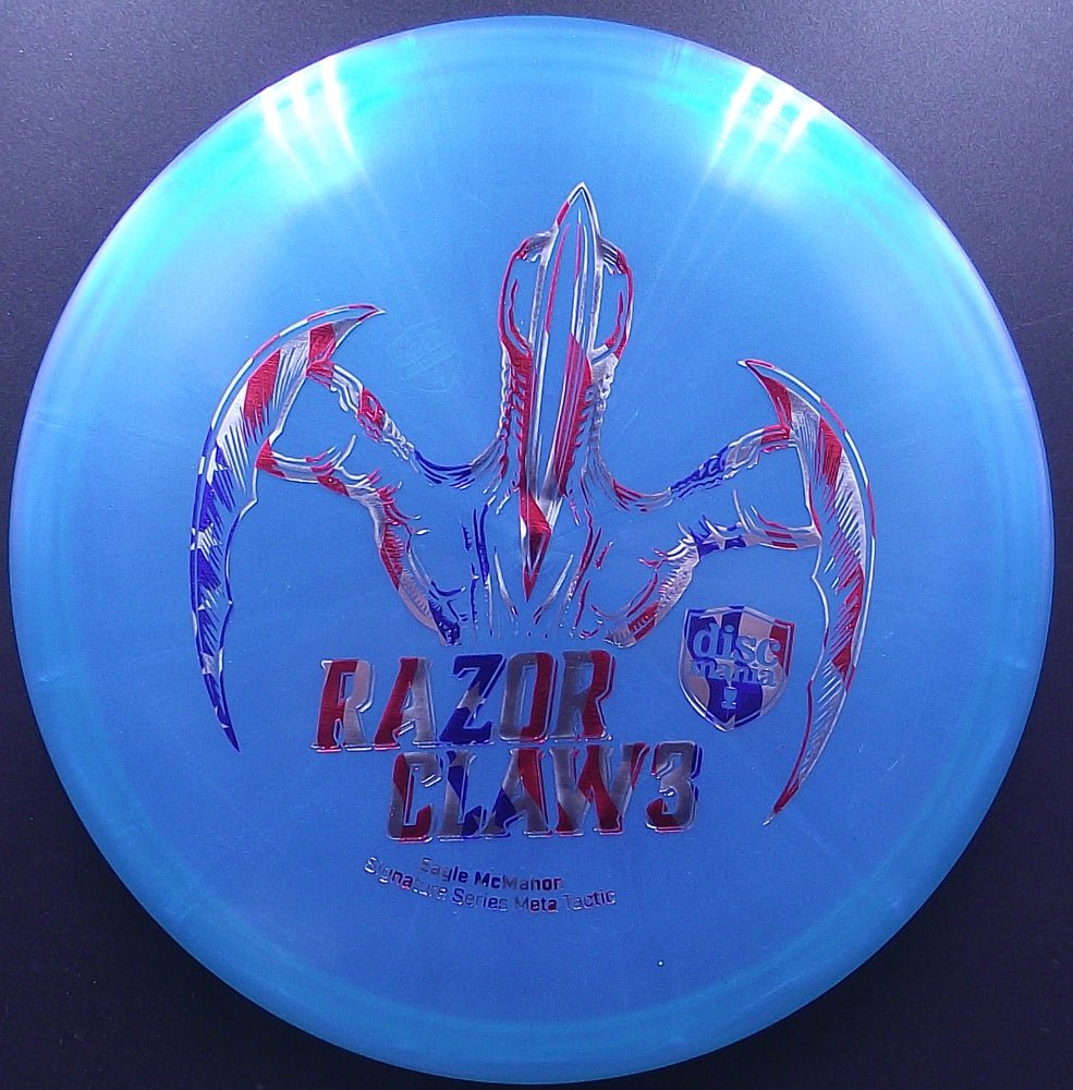 Discmania – RAZOR CLAW3 TACTIC Meta - Eagle McMahon Signature Series - S4 - Midrange Discgolf de Discmania