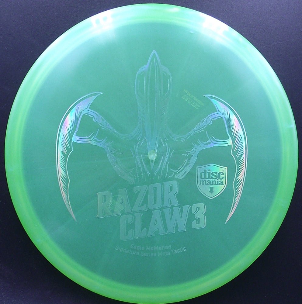 Discmania – RAZOR CLAW3 TACTIC Meta - Eagle McMahon Signature Series - S4 - Midrange Discgolf de Discmania