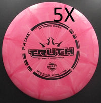 Dynamic Discs - 5 Disques - TRUTH Prime Burst - S5 - Midrange Discgolf - Rose de Dynamic Discs