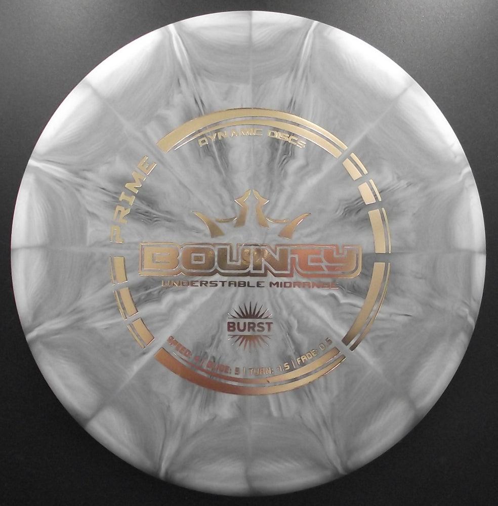 Dynamic Discs - BOUNTY Prime Burst - S4 - Midrange Discgolf - Gris de Dynamic Discs
