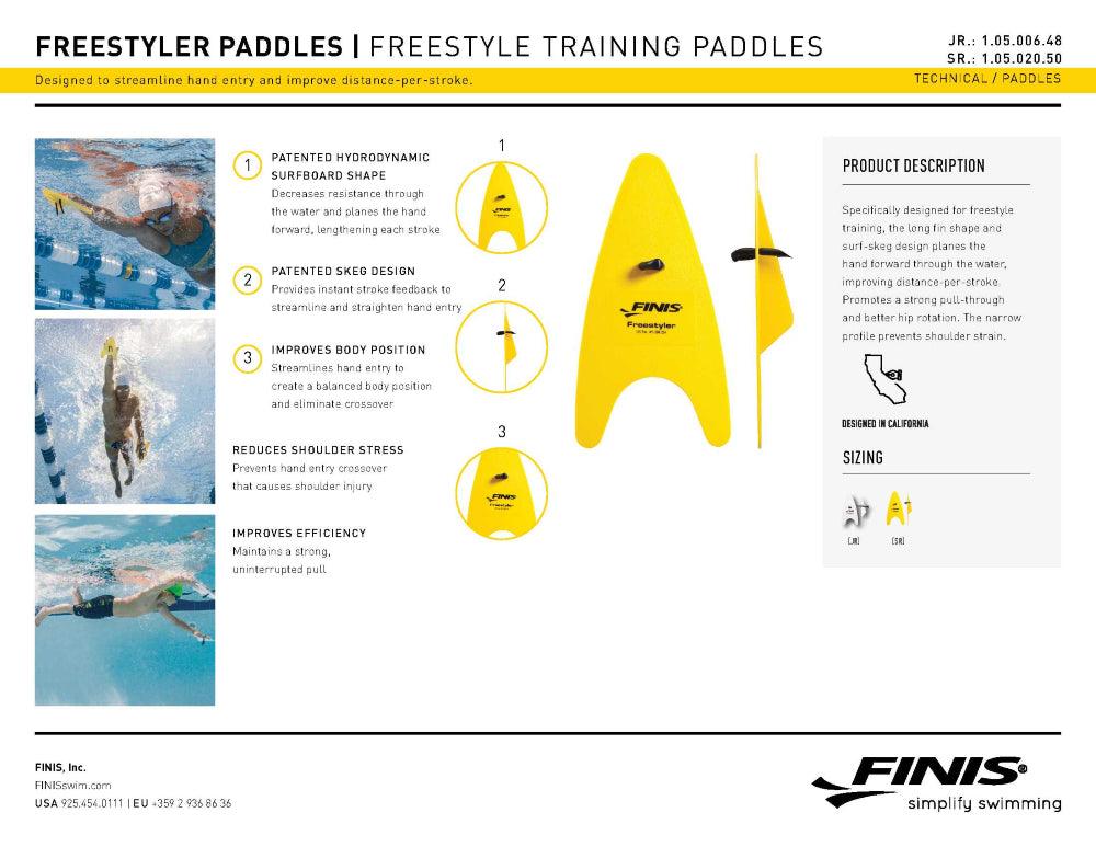 FINIS – Palettes d’entrainement FreeStyler de Finis