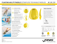 FINIS – Palettes techniques flottantes Agility de Finis