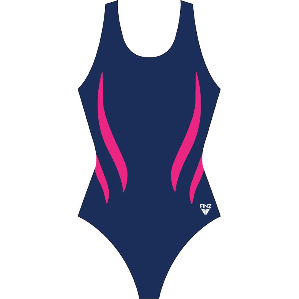 Women Sleeveless Splicing Color Unitard Swimming Suit Tummy