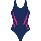 FINZ - Lightning Splice - Maillot pour dame - Marine/Rose de Finz