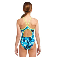 FUNKITA Diamond Back - Maillot d'entraînement pour filles - Hidden Depths de Funkita - Funky