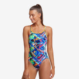 FUNKITA - Diamond Back - One-piece - Maillot d'entraînement pour femmes - KickFlip de Funkita - Funky