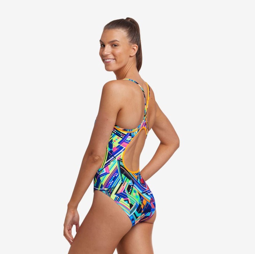 FUNKITA - Diamond Back - One-piece - Maillot d'entraînement pour femmes - KickFlip de Funkita - Funky