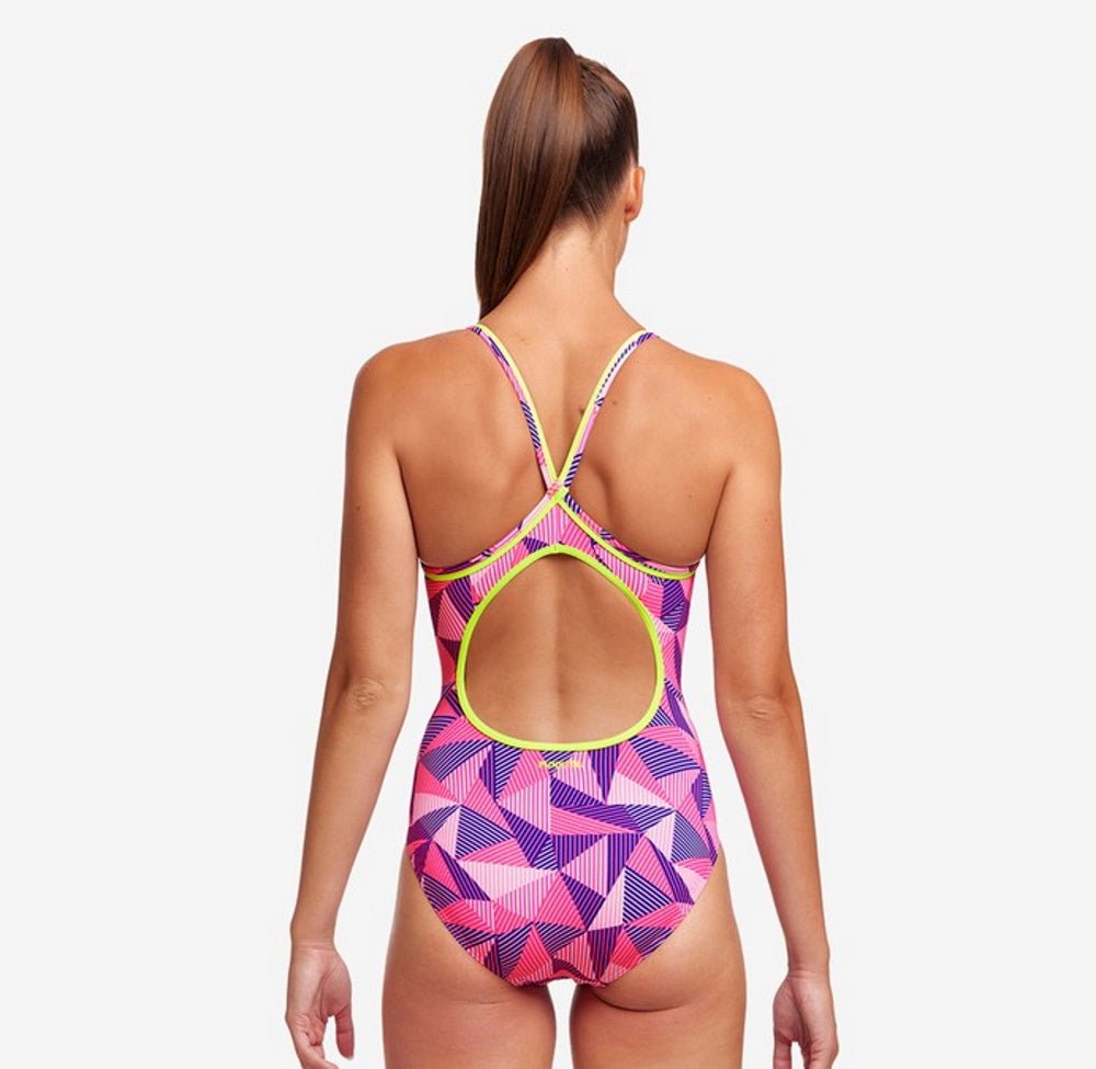 FUNKITA - Diamond Back - One-piece - Maillot d'entraînement pour femmes - Little Pinky de Funkita - Funky