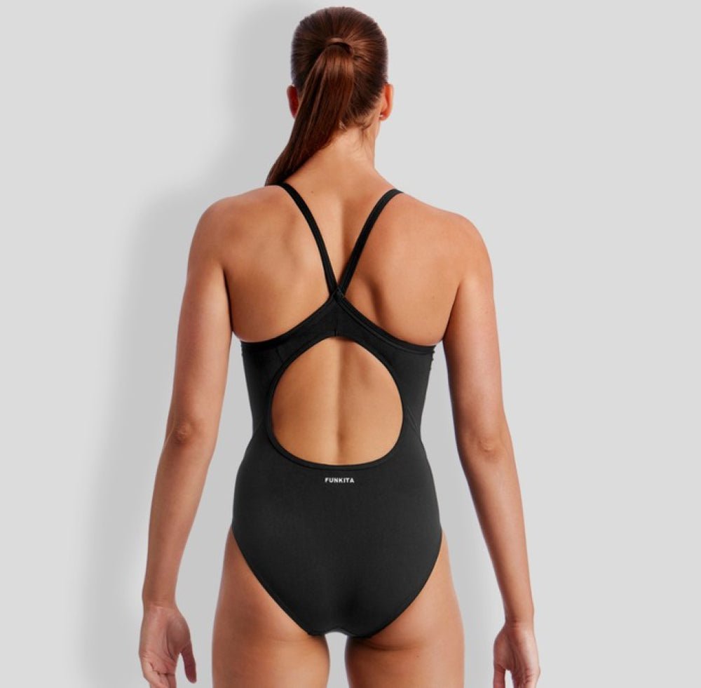 FUNKITA - Diamond Back - One-piece - Maillot d'entraînement pour femmes - Noir de Funkita - Funky